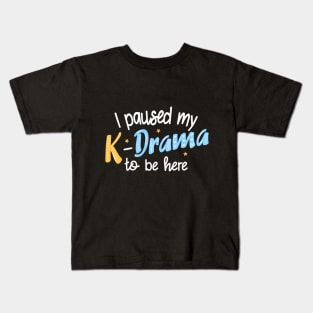 K-Drama Gift for Korean Drama Lovers Kids T-Shirt